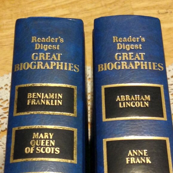 Vintage Reader's Digest Great Biographies Bundle, home decor - Picture 5 of 13